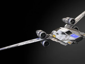 Ala U di Star Wars Modello 3D