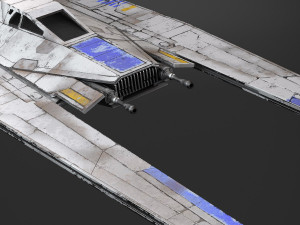 Star Wars U-Wing 3D Model