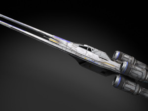 Star Wars U-Wing 3D Model