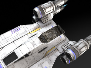 Star Wars U-Wing 3D Model