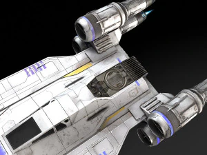 Ala U di Star Wars Modello 3D