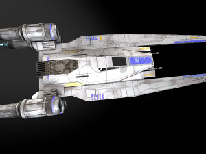 Star Wars U-Wing 3D Model