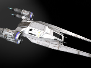 Star Wars U-Wing 3D Model