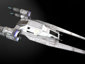 Ala U di Star Wars Modello 3D