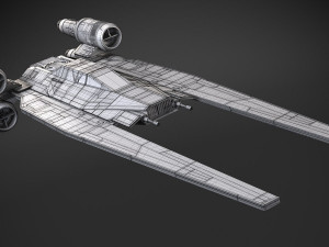 Star Wars U-Wing 3D Model