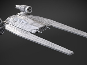 Star Wars U-Wing 3D Model