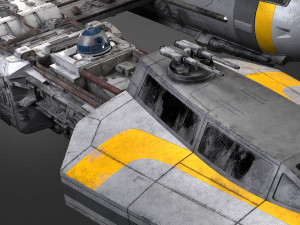 Star Wars Y-Wing Modelo 3D