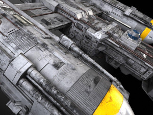 Star Wars Y-Wing Modelo 3D