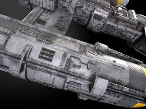 Star Wars Y-Wing Modelo 3D