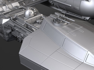 Star Wars Y-Wing Modelo 3D