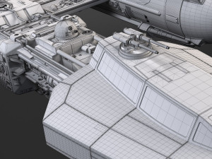 Star Wars Y-Wing Modelo 3D