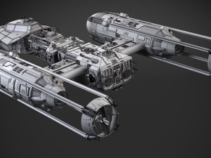 Star Wars Y-Wing Modelo 3D