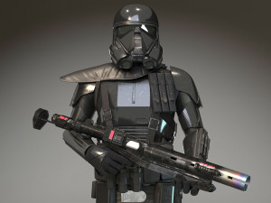 Starwars Death Trooper 3D मॉडल