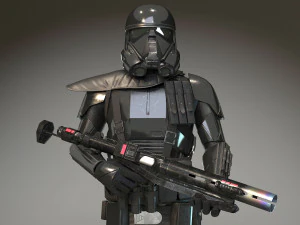 Pasukan Kematian Starwars Model 3D