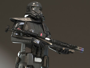 Starwars Death Trooper 3D मॉडल