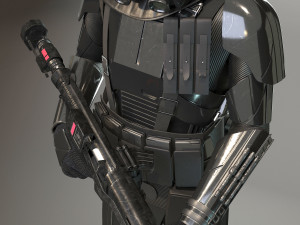 Starwars Death Trooper 3D मॉडल