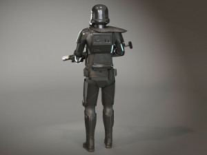 Starwars Death Trooper 3D मॉडल