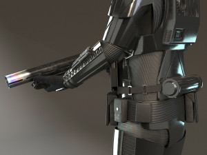Starwars Death Trooper 3D मॉडल