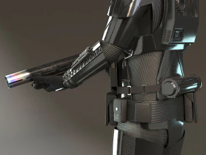 Pasukan Kematian Starwars Model 3D