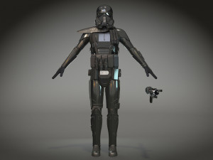 Starwars Death Trooper 3D मॉडल