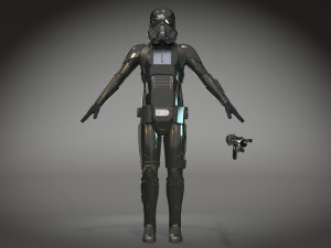 Starwars Death Trooper 3D मॉडल