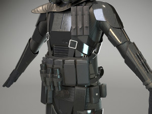 Starwars Death Trooper 3D मॉडल