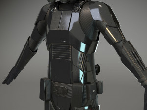 Starwars Death Trooper 3D मॉडल