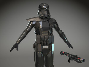 Starwars Death Trooper 3D मॉडल
