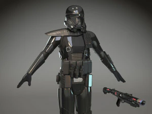 Pasukan Kematian Starwars Model 3D