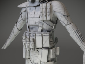 Starwars Death Trooper 3D मॉडल