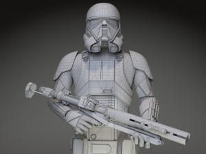 Starwars Death Trooper 3D मॉडल