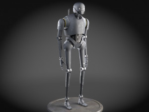 Starwars K2SO Droid Model 3D