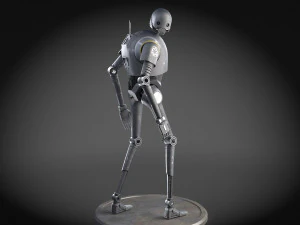 Starwars K2SO Droid 3D Model