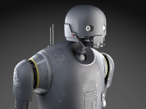 Starwars K2SO Droid 3D Model