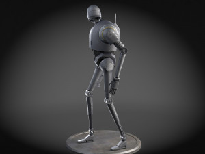 Starwars K2SO Droid 3D Model