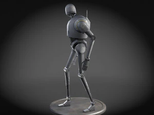 Starwars K2SO Droid 3D Model