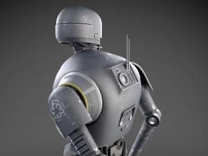 Starwars K2SO Droid 3D Model
