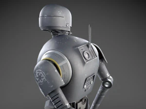 Starwars K2SO Droid 3D Model