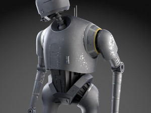 Starwars K2SO Droid 3D Model