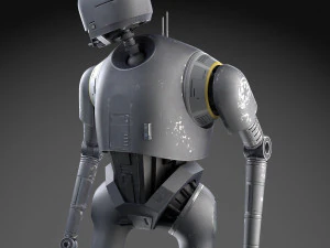 Starwars K2SO Droid 3D Model