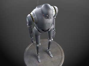 Starwars K2SO Droid 3D Model