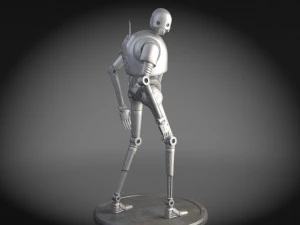 Starwars K2SO Droid 3D Model