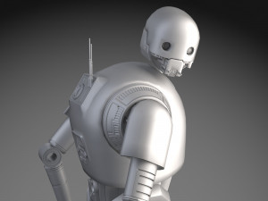 Starwars K2SO Droid 3D Model