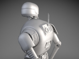 Starwars K2SO Droid 3D Model