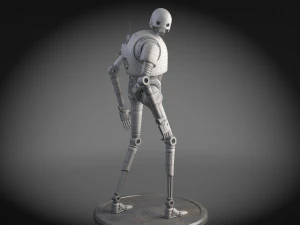 Starwars K2SO Droid 3D Model