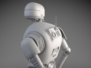 Starwars K2SO Droid 3D Model