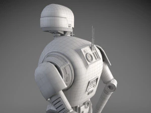 Starwars K2SO Droid 3D Model