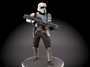Starwars Shoretrooper 3D Модель