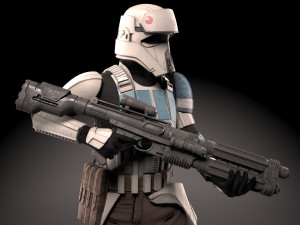 Starwars Shoretrooper 3D Model