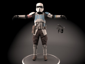 Starwars Shoretrooper 3D Model